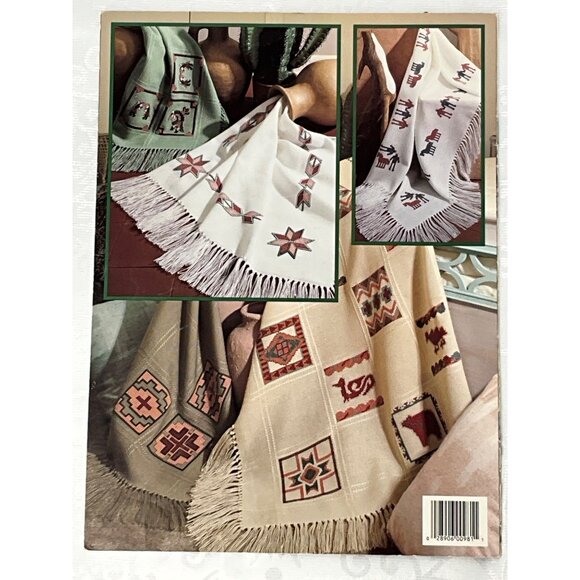 Leisure Arts Leaflets: Southwest Influence & Images Past Craft Patterns Set of 2 - Picture 4 of 4